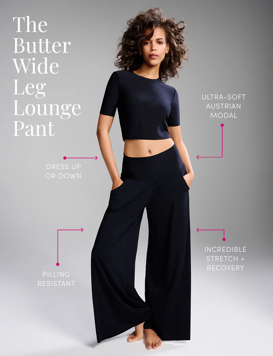 Butter Wide Leg Lounge Pant - Image 16