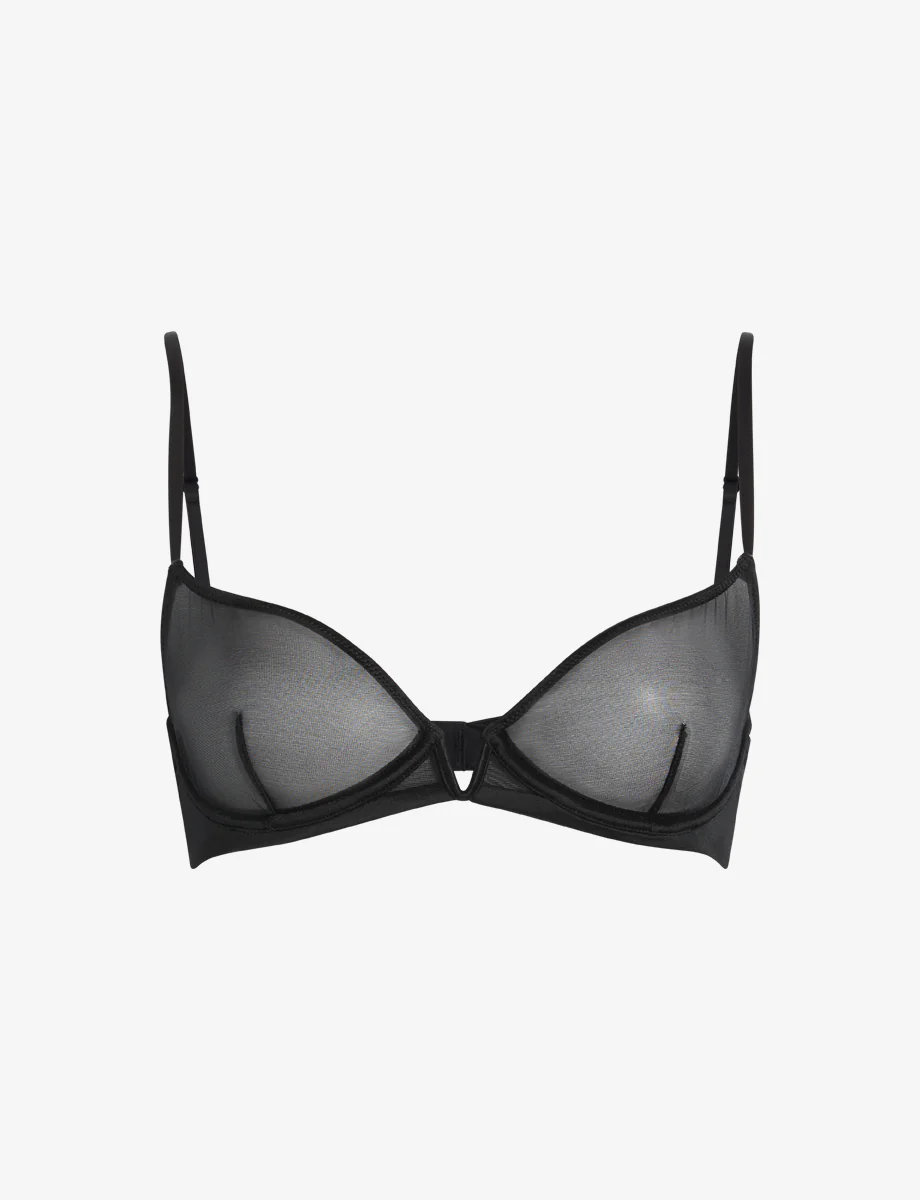 Invisible Lift Plunge Underwire Demi Cup Bra - Image 10