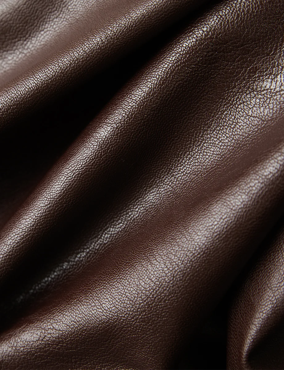 Faux Leather Cami Crop Top - Image 13