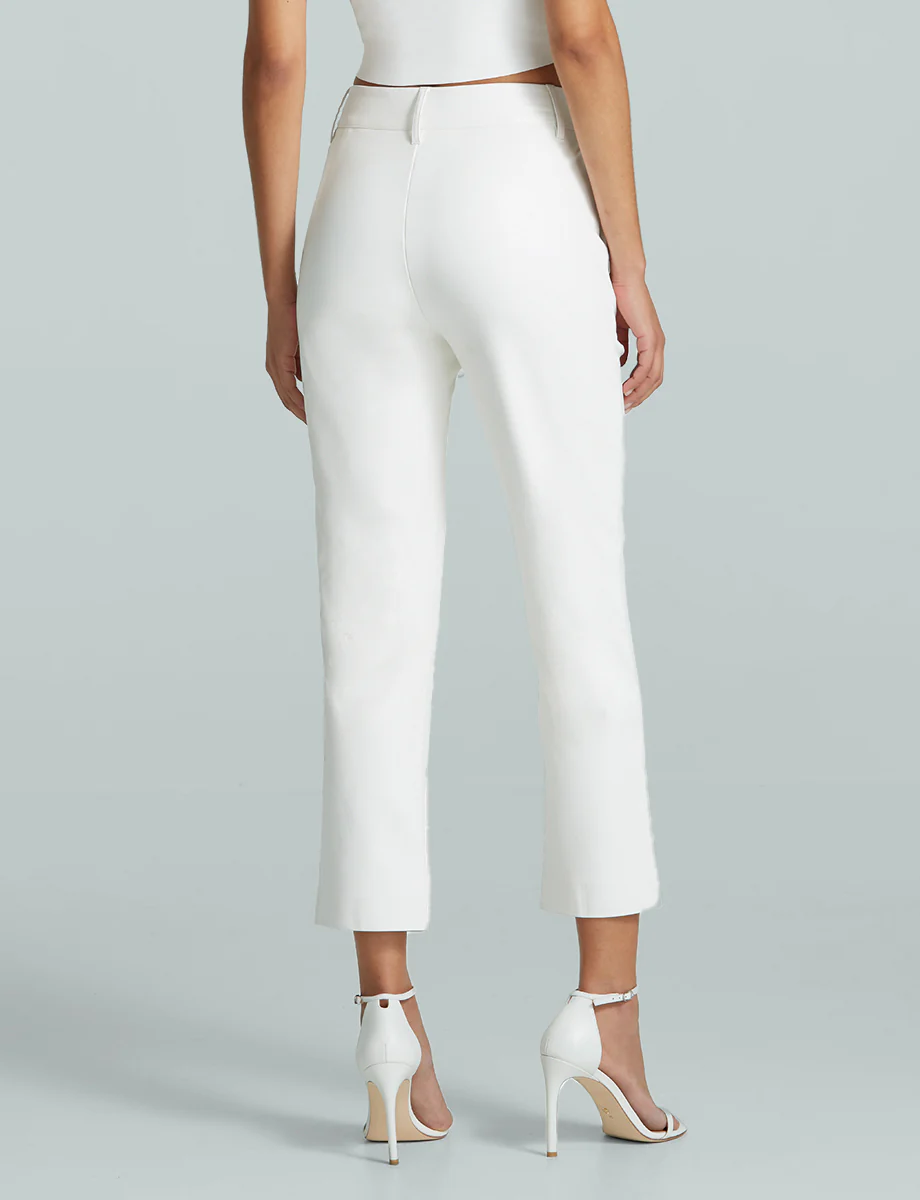 Faux Leather 7/8 Trouser - Image 10